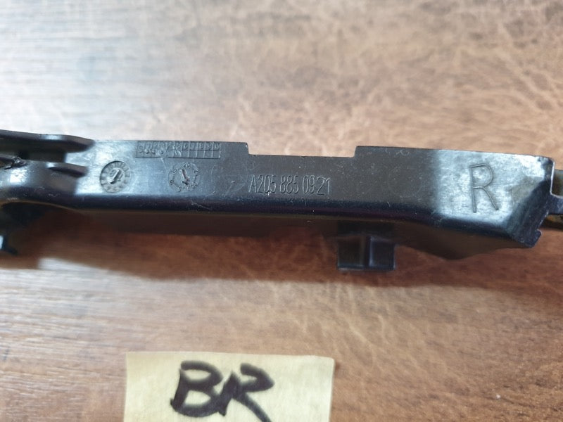 Original Used Mercedes-Benz C-Class W205 Right Front Bumper Outer Guard Rail