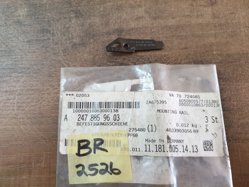 Original New Mercedes-Benz GLA H247 Right Front Bumper Upper Mounting Rail