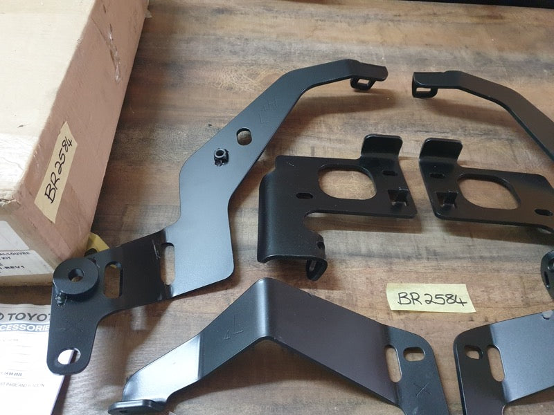 Original New Toyota Hilux 2023 Complete Bullbar Bracket Mounting Kit