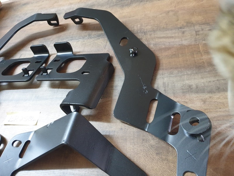 Original New Toyota Hilux 2023 Complete Bullbar Bracket Mounting Kit