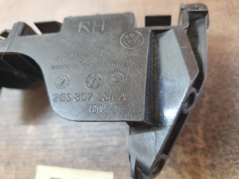 Original New Volkswagen Polo Right Front Outer Bumper Bracket