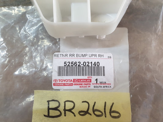 Original New Toyota Corolla Quest Right Rear Bumper Upper Retainer