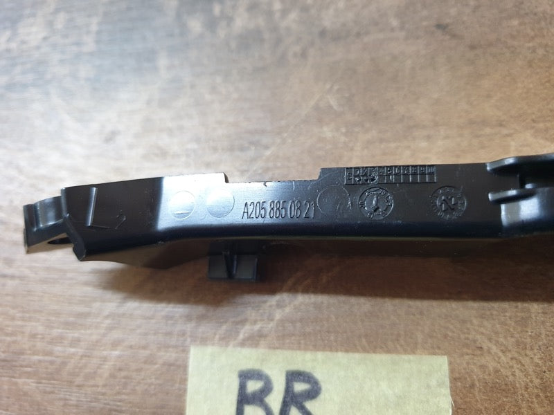 Original New Mercedes-Benz C-Class W205 Left Front Bumper Outer Guard Rail
