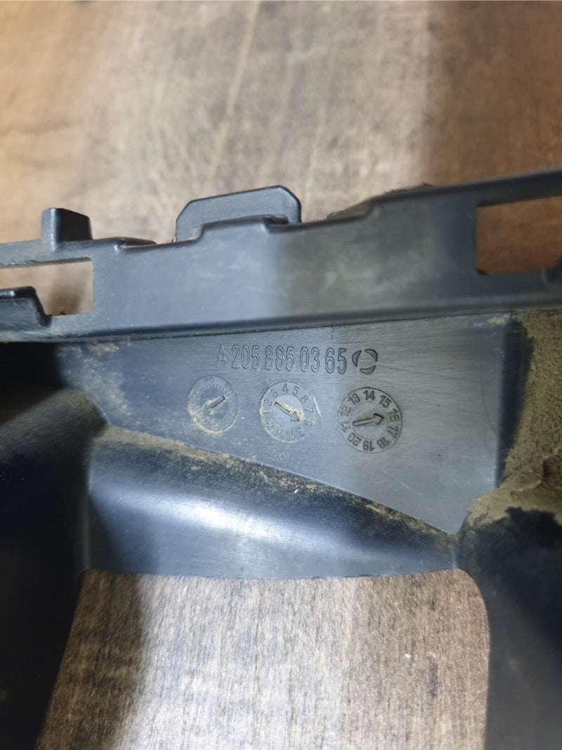 Original Used Mercedes-Benz C-Class W205 Left Rear Bumper Bracket
