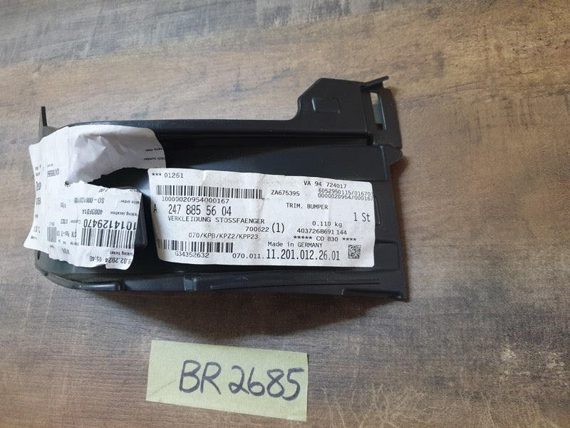Original New Mercedes-Benz GLA H247 Right Rear Lower Bumper Bracket