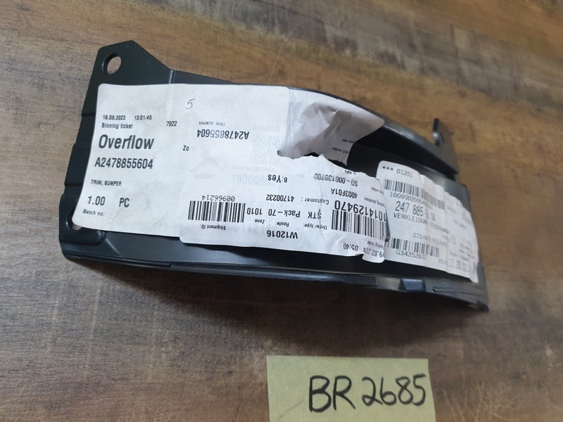 Original New Mercedes-Benz GLA H247 Right Rear Lower Bumper Bracket