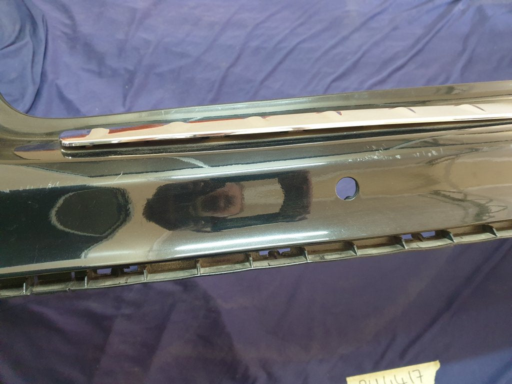 Mercedes-Benz GLA X156 Rear Bumper With PDC Sensor Brackets, Left and Right Lower Grille Mouldings and Rear Chrome Trim