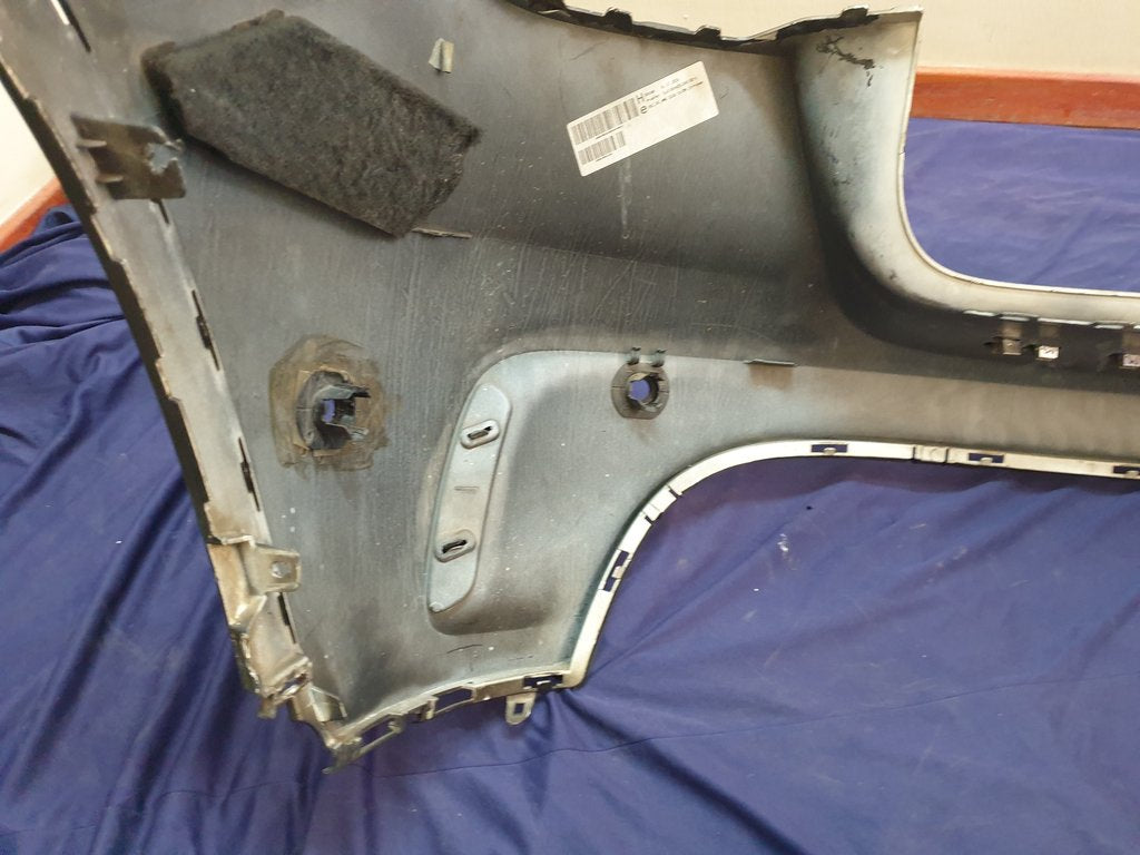 Mercedes-Benz GLA X156 Rear Bumper With PDC Sensor Brackets, Left and Right Lower Grille Mouldings and Rear Chrome Trim