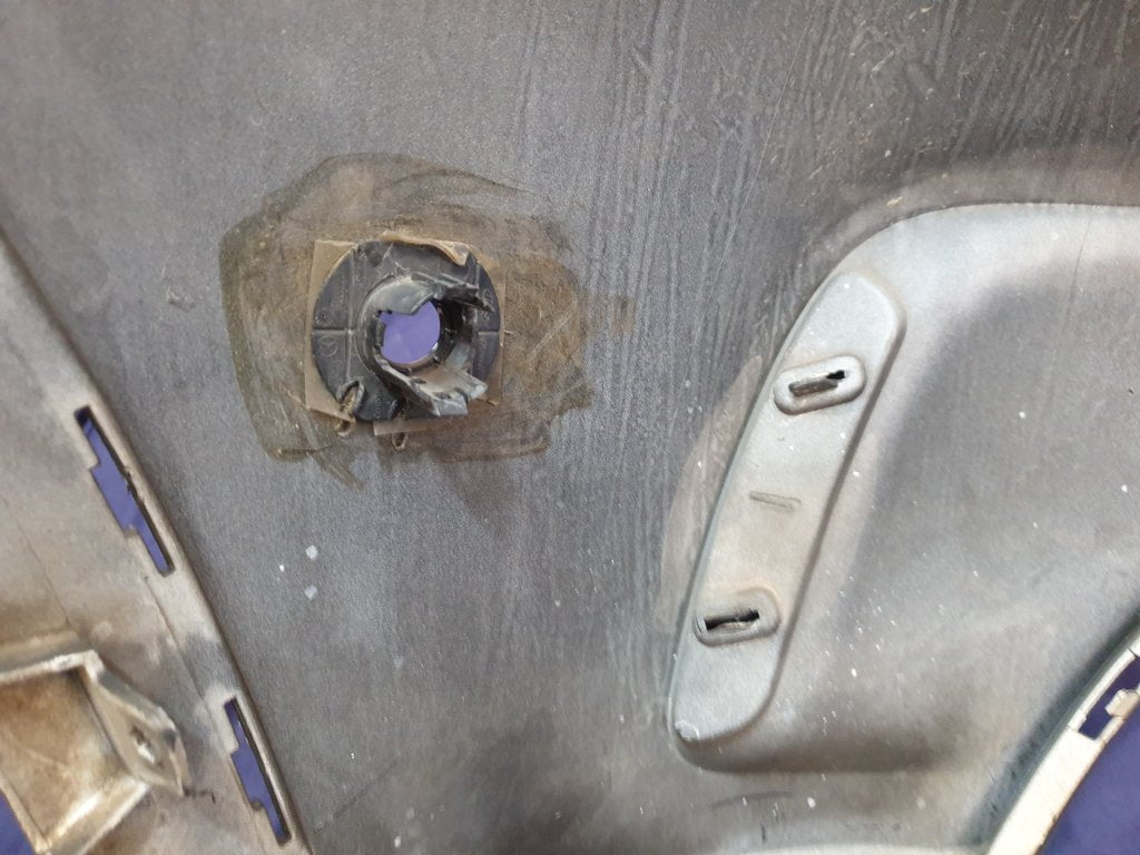 Mercedes-Benz GLA X156 Rear Bumper With PDC Sensor Brackets, Left and Right Lower Grille Mouldings and Rear Chrome Trim