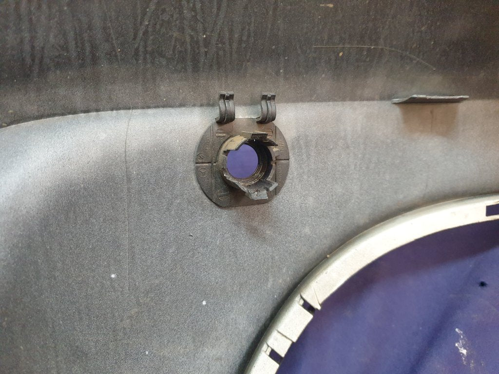 Mercedes-Benz GLA X156 Rear Bumper With PDC Sensor Brackets, Left and Right Lower Grille Mouldings and Rear Chrome Trim