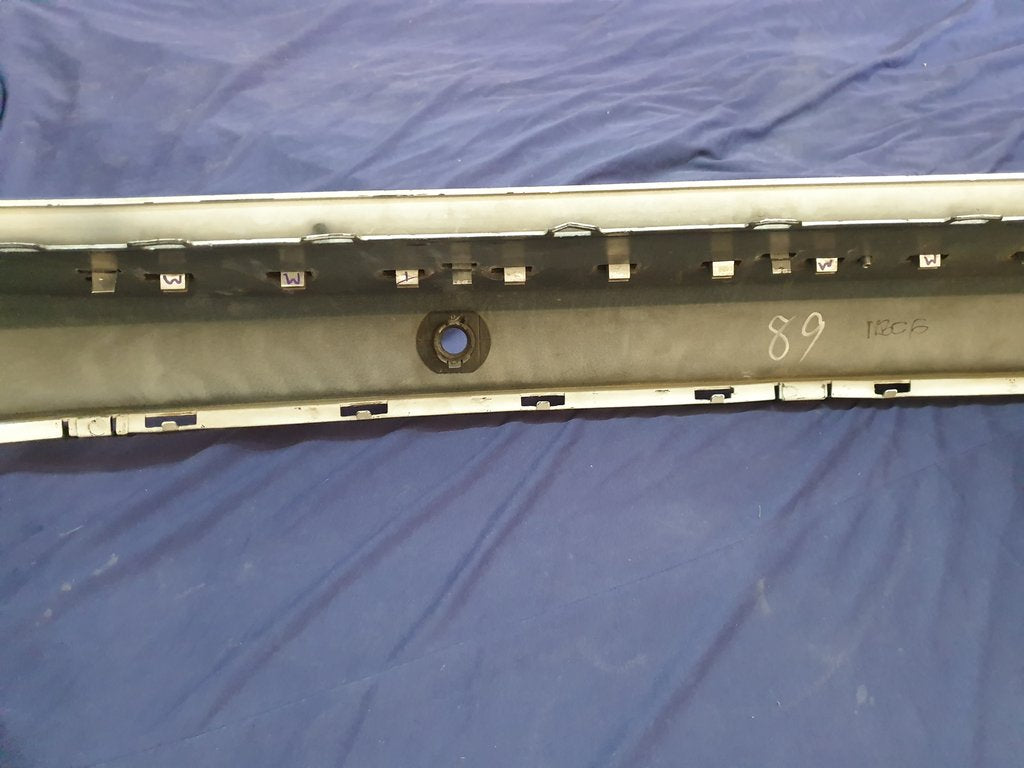 Mercedes-Benz GLA X156 Rear Bumper With PDC Sensor Brackets, Left and Right Lower Grille Mouldings and Rear Chrome Trim