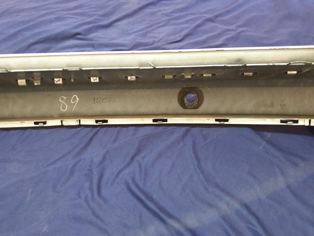 Mercedes-Benz GLA X156 Rear Bumper With PDC Sensor Brackets, Left and Right Lower Grille Mouldings and Rear Chrome Trim