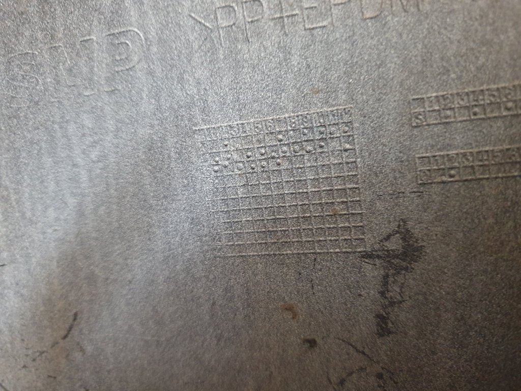 Mercedes-Benz GLA X156 Rear Bumper With PDC Sensor Brackets, Left and Right Lower Grille Mouldings and Rear Chrome Trim