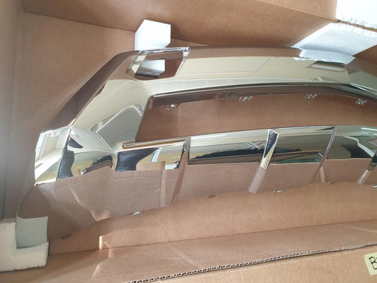 Original New Mercedes-Benz GLE W166 Front Bumper Lower Chrome Moulding