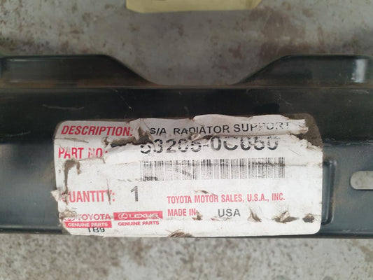Original New Toyota Tundra Upper Radiator Support Bar
