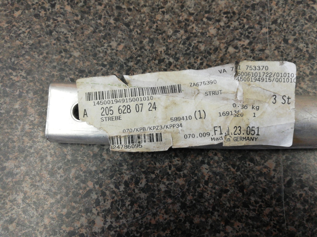 Mercedes-Benz C-Class Aluminium W205, 2015, 2016, 2017, 2018, 2019, 2020 Left Side Reinforcement Strut