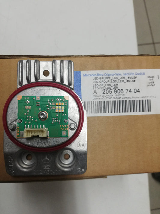 Mercedes-Benz C-Class 2019, W205 Left Headlamp LED Module Control Unit
