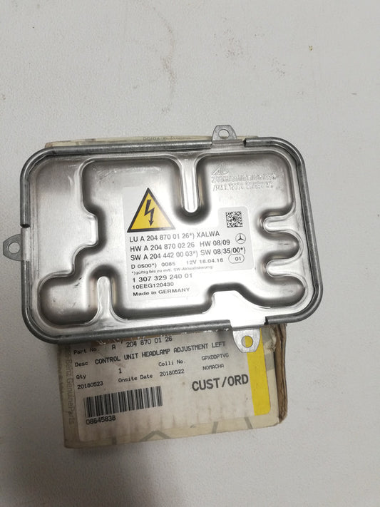 Mercedes-Benz C-Class W204, Xenon HID Headlight Ballast Unit Headlamp Control Unit