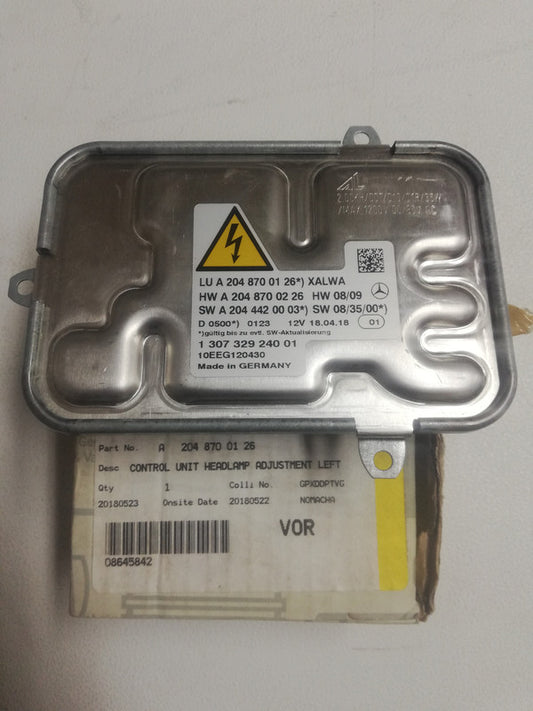 Mercedes-Benz C-Class W204, Xenon HID Headlight Ballast Unit Headlamp Control Unit