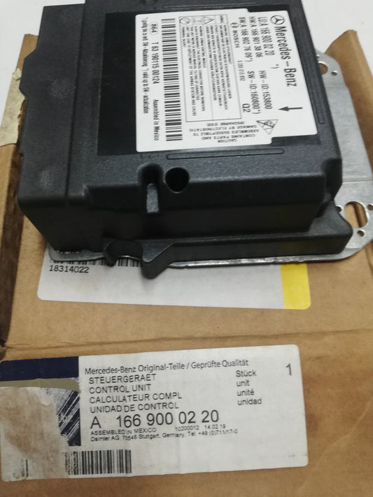 Original Untested Mercedes-Benz GLE W212, W166, SRS Safety Sensor Control Module Airbag Control Unit