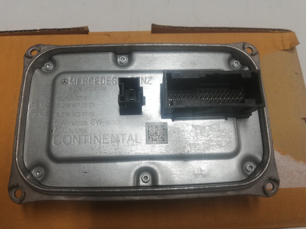 Mercedes-Benz E-Class GLE W212, W218, LED Headlight Control Module Headlamp Control Unit