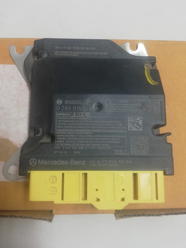 Original Untested Mercedes-Benz A-Class W177, 2019 Airbag Control Unit ...