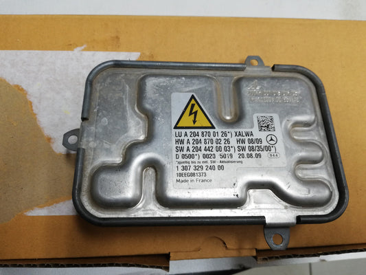 Mercedes-Benz C-Class Xenon Headlight Ballast, 2008, 2009, 2010, 2011, C300, C350, C63 Headlamp Control Unit