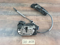 Original Used Volkswagen Polo Left Door Lock Mechanism