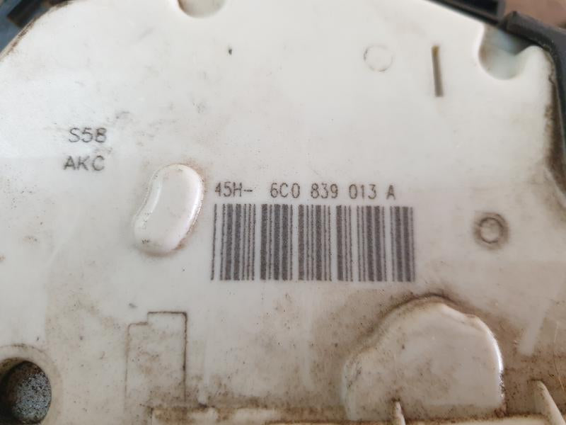 Original Used Volkswagen Polo Left Door Lock Mechanism