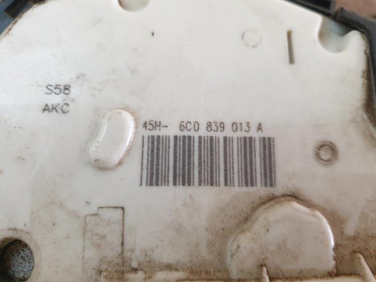 Original Used Volkswagen Polo Left Door Lock Mechanism