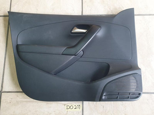 Original Used Volkswagen Polo V 6R Left Front Interior Door Card