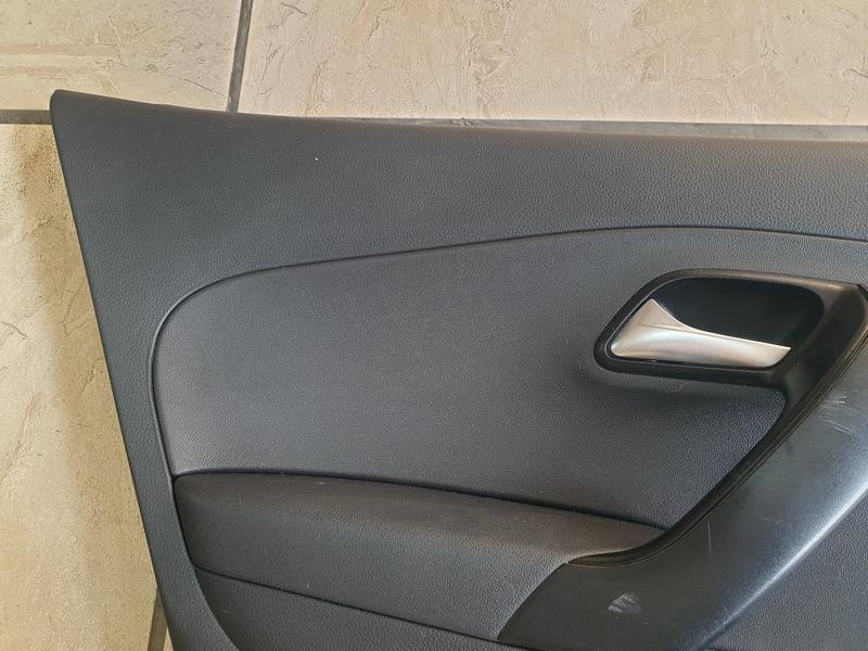 Original Used Volkswagen Polo V 6R Left Rear Interior Door Card