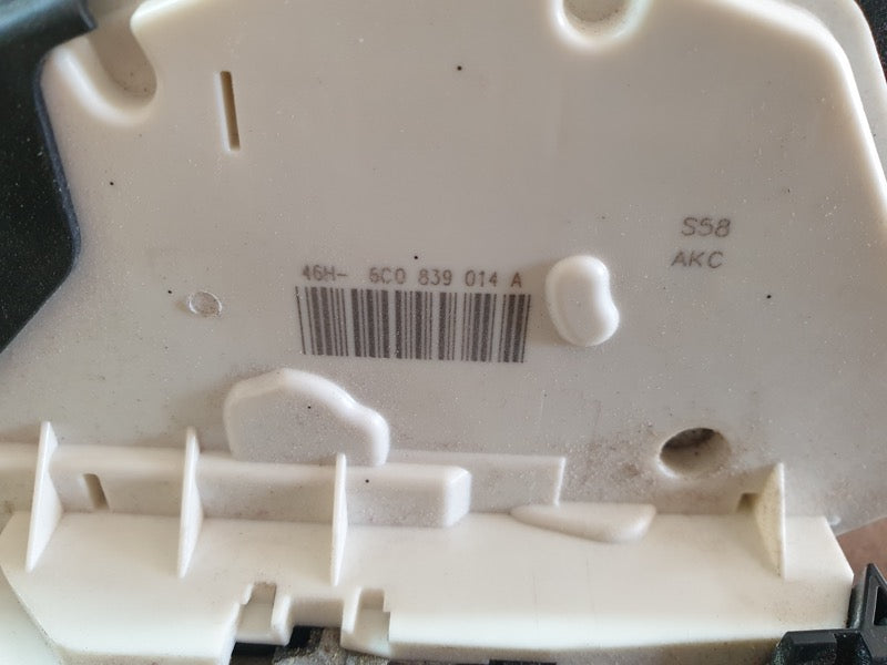 Original Used Volkswagen Polo Right Rear Door Lock Mechanism