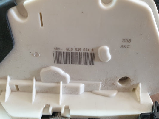 Original Used Volkswagen Polo Right Rear Door Lock Mechanism
