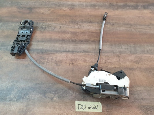 Original Used Volkswagen Polo Left Front Door Lock Mechanism