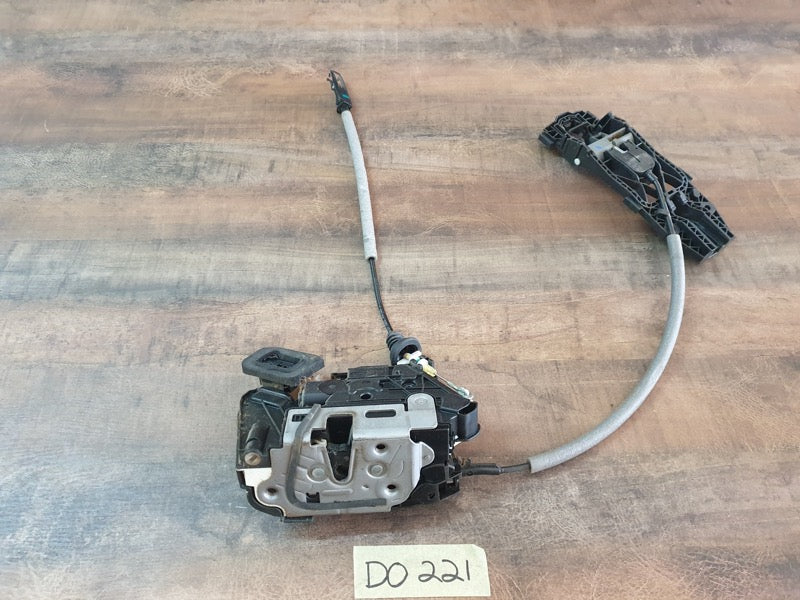Original Used Volkswagen Polo Left Front Door Lock Mechanism