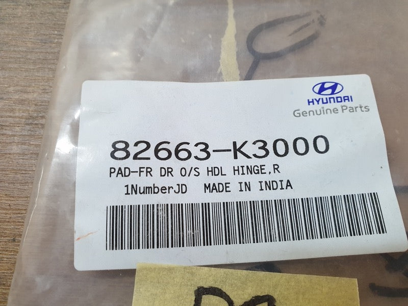 Original New Hyundai Venue 2021 Right Rear Door Handle Gasket