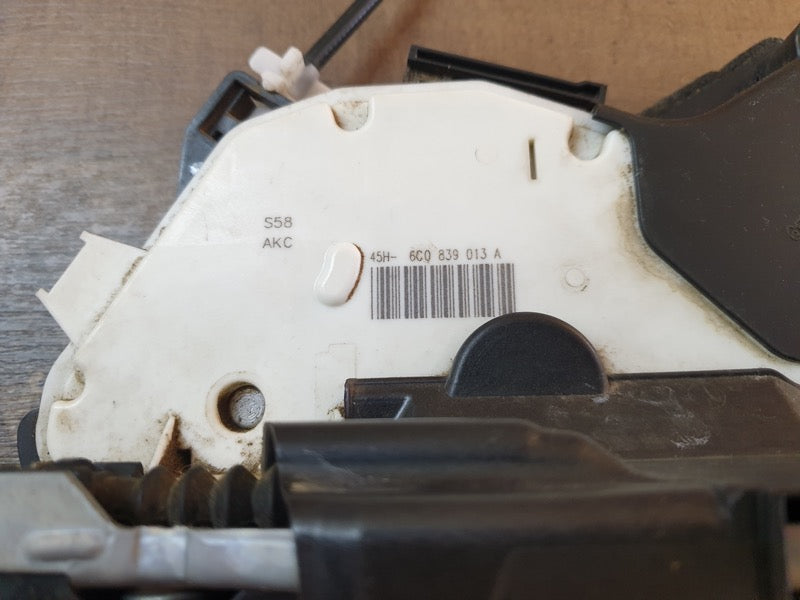 Original Used Volkswagen Polo Left Door Lock Mechanism