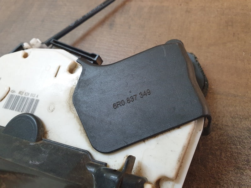 Original Used Volkswagen Polo Left Door Lock Mechanism