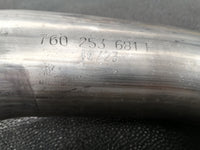 Volkswagen Touareg 2020 Left Rear Exhaust Pipe and Chrome Tailpiece