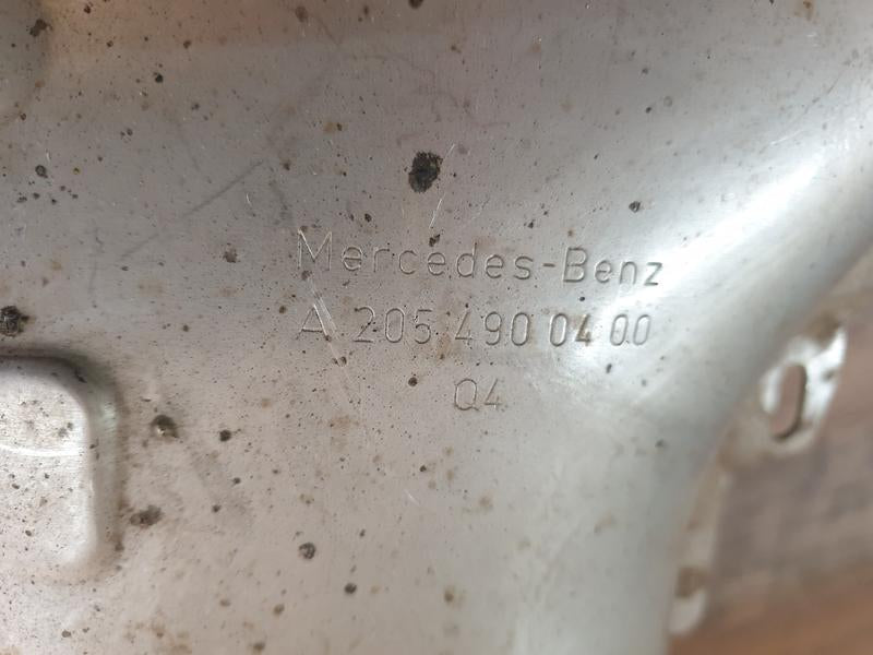 Original Used Mercedes-Benz C-Class W205 Right Rear Exhaust Pipe Chrome Cover