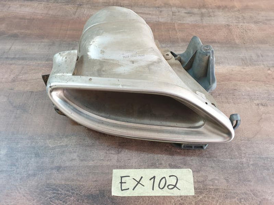 Original Used Mercedes-Benz GLE W166 Right Rear Exhaust Pipe Chrome Cover