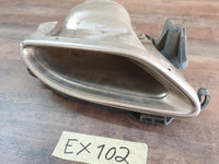 Original Used Mercedes-Benz GLE W166 Right Rear Exhaust Pipe Chrome Cover
