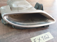 Original Used Mercedes-Benz GLE W166 Right Rear Exhaust Pipe Chrome Cover