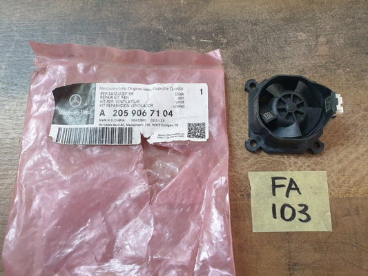 Original New Mercedes-Benz Headlight Fan