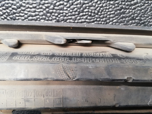 Volkswagen Polo 2016 Right Front Fog Lamp Cover With Chrome Trim