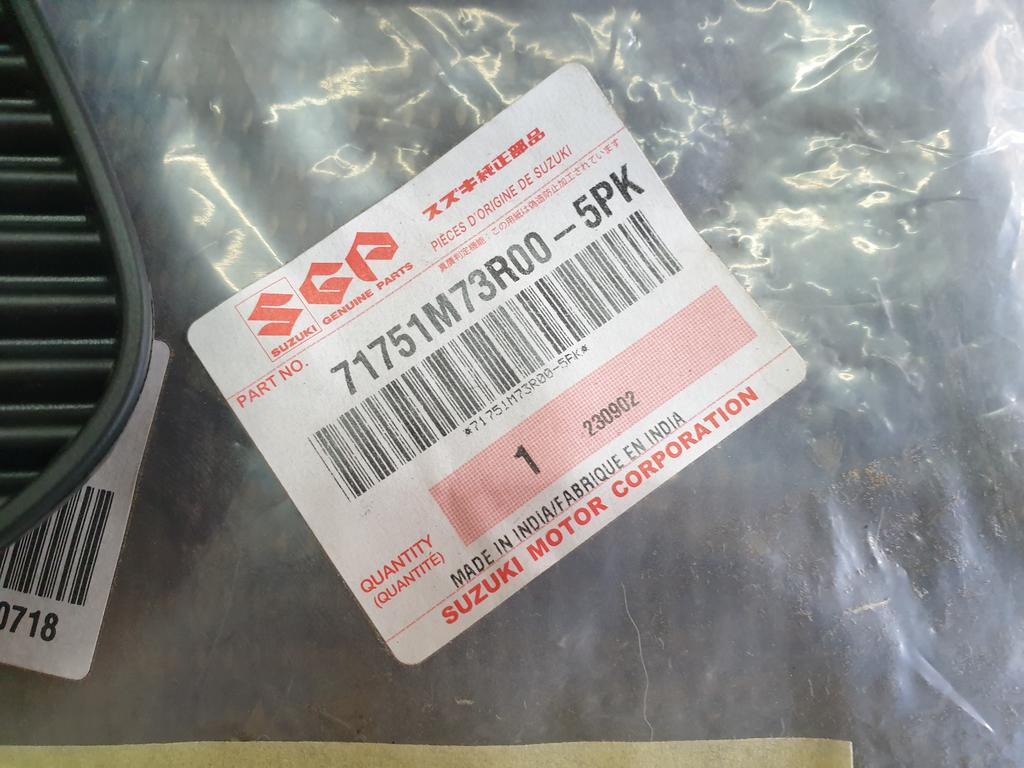 Suzuki Ertiga Toyota Rumion Right Front Fog Light Cover