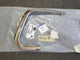Original Used Opel Crossland Right Front Chrome Bumper Moulding