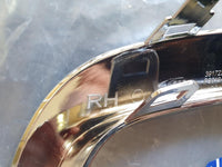 Original Used Opel Crossland Right Front Chrome Bumper Moulding