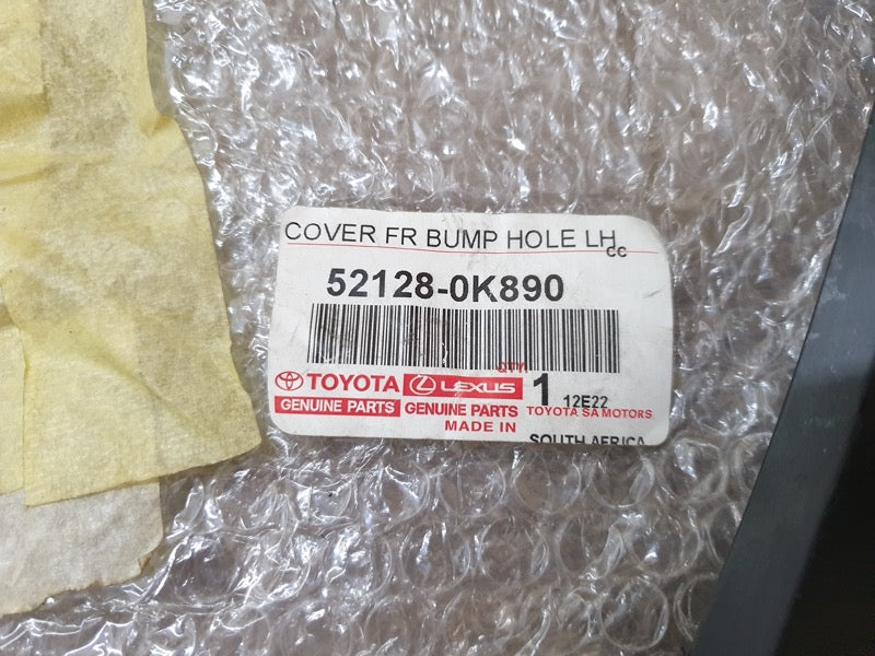 Original New Toyota Hilux Left Front Bumper Fog Light Trim